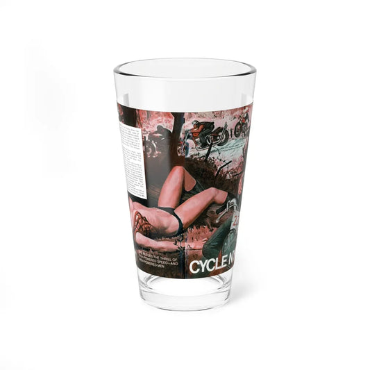 Cycle Nymph, Male magazine, October 1971 - Pint Glass 16oz-16oz-Go Mug Yourself