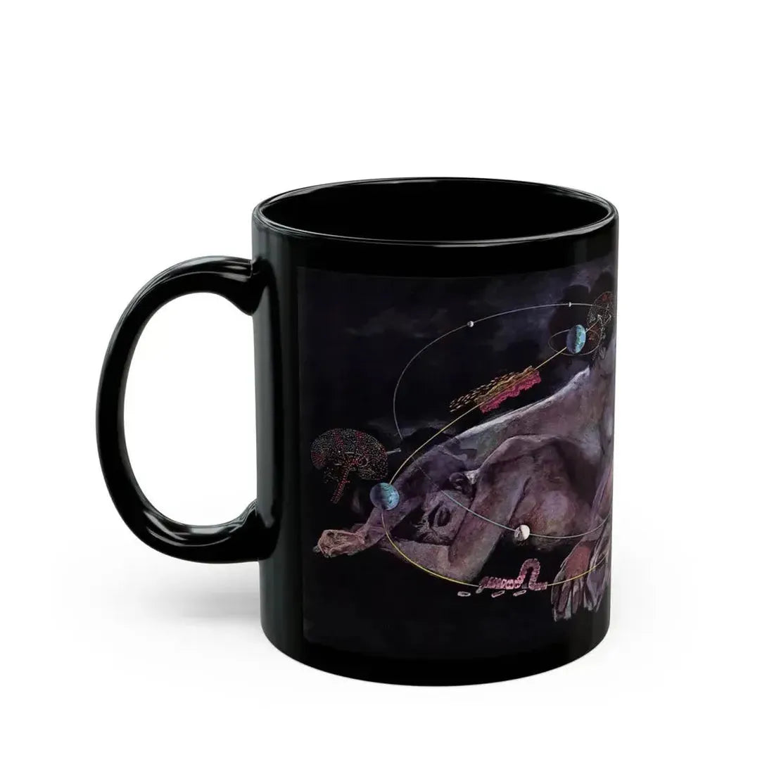 Cycles within the Cosmos Govern Our Actions Too, Life, December 16, 1963 - Black Coffee Mug - Go Mug Yourself