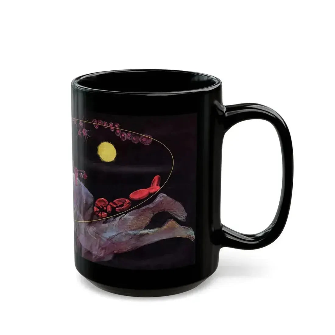 Cycles within the Cosmos Govern Our Actions Too, Life, December 16, 1963 - Black Coffee Mug - Go Mug Yourself