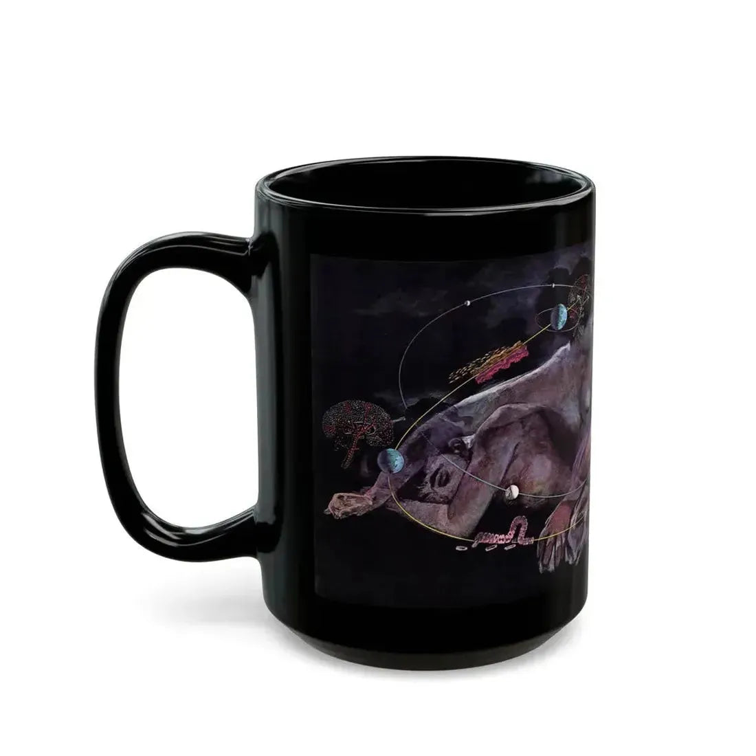 Cycles within the Cosmos Govern Our Actions Too, Life, December 16, 1963 - Black Coffee Mug - Go Mug Yourself