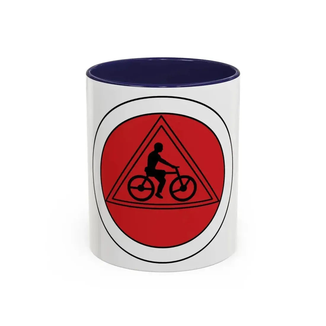 Cycling (Boy Scout Merit Badge) Accent Coffee Mug 11oz Navy - Go Mug Yourself