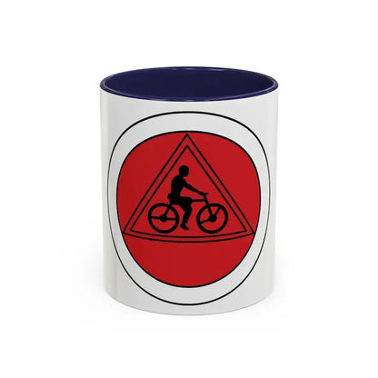 Cycling (Boy Scout Merit Badge) Accent Coffee Mug 11oz Navy - Go Mug Yourself
