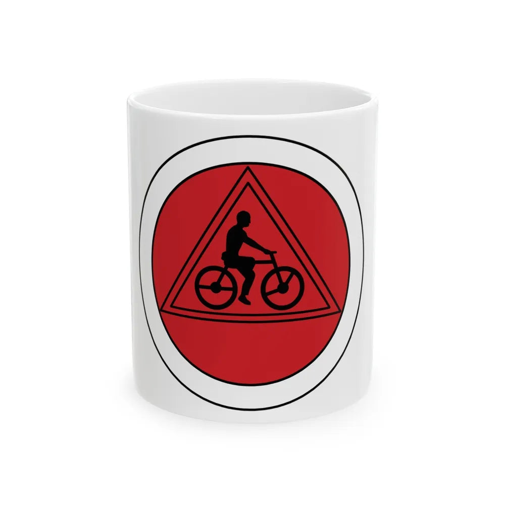 Cycling (Boy Scout Merit Badge) White Coffee Mug-11oz-Go Mug Yourself