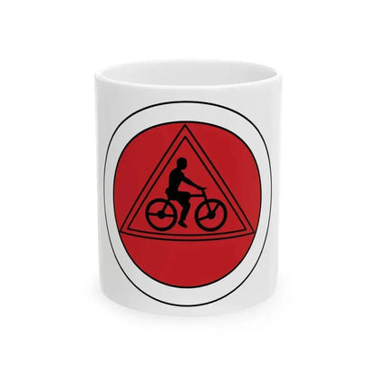 Cycling (Boy Scout Merit Badge) White Coffee Mug 11oz - Go Mug Yourself