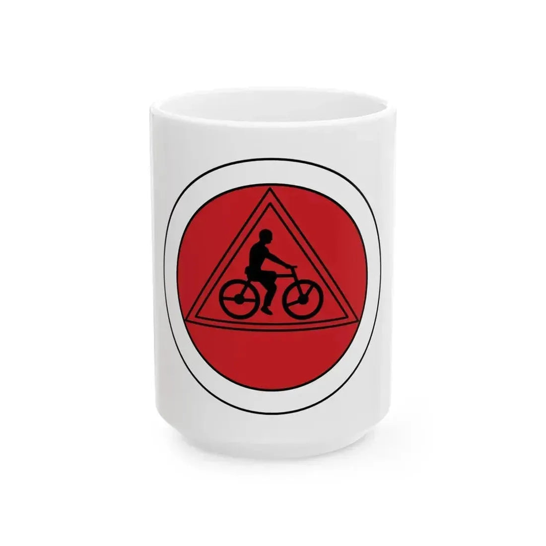 Cycling (Boy Scout Merit Badge) White Coffee Mug 15oz - Go Mug Yourself