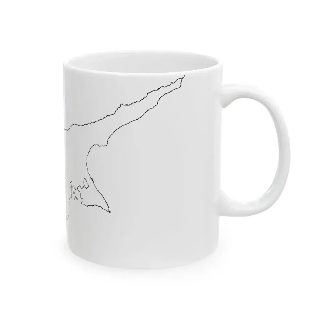 Cyprus-Flagmap (Cyprus) White Coffee Mug - Go Mug Yourself