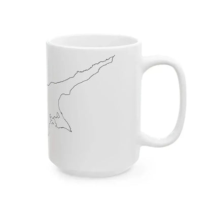 Cyprus-Flagmap (Cyprus) White Coffee Mug - Go Mug Yourself