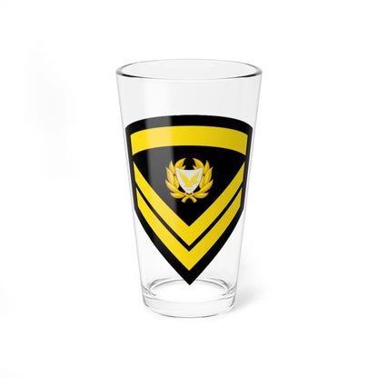 Cyprus Navy OR 6 (Cyprus) (Military Rank) Pint Glass 16oz 16oz - Go Mug Yourself