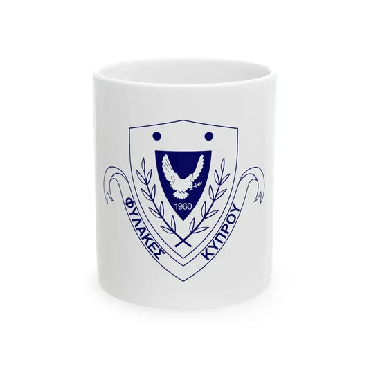 Cyprus Prisons Department - White Coffee Mug 11oz - Go Mug Yourself