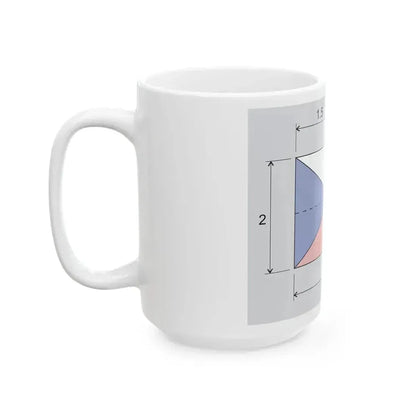 Czech flag construction (Czech Republic) White Coffee Mug - Go Mug Yourself