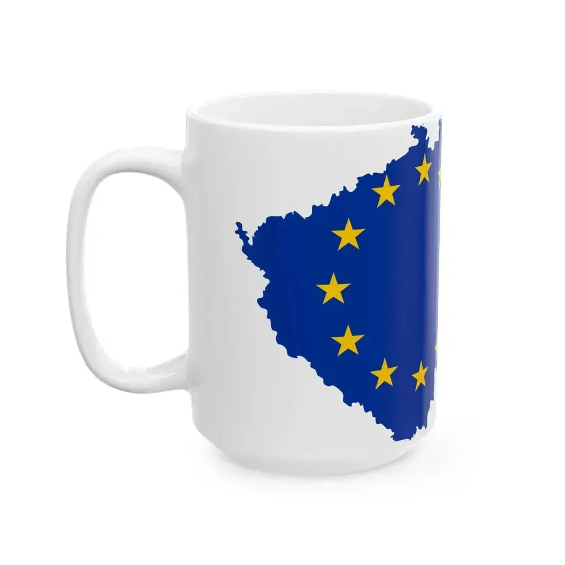 Czech Republic EU (Czech Republic) White Coffee Mug - Go Mug Yourself