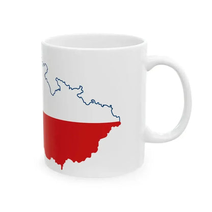 Czech Republic stub (Czech Republic) White Coffee Mug - Go Mug Yourself