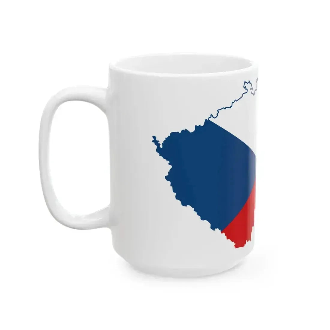Czech Republic stub (Czech Republic) White Coffee Mug - Go Mug Yourself