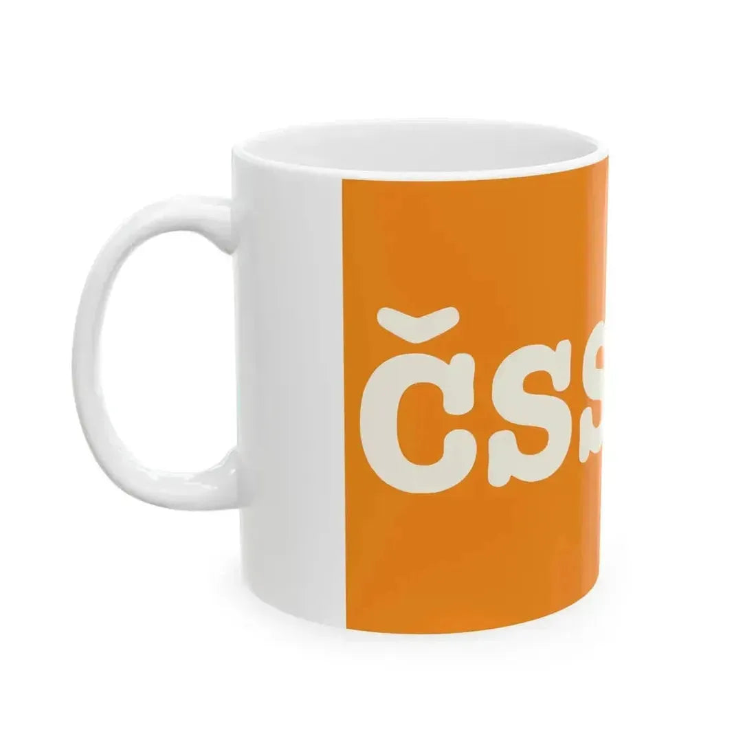 Czech Sovereignity of Social Democracy Flag (Czech Republic) White Coffee Mug - Go Mug Yourself