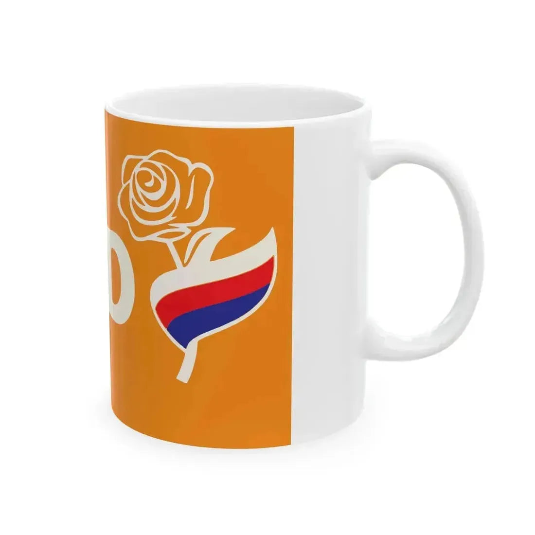 Czech Sovereignity of Social Democracy Flag (Czech Republic) White Coffee Mug - Go Mug Yourself