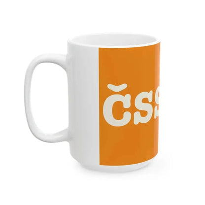 Czech Sovereignity of Social Democracy Flag (Czech Republic) White Coffee Mug - Go Mug Yourself
