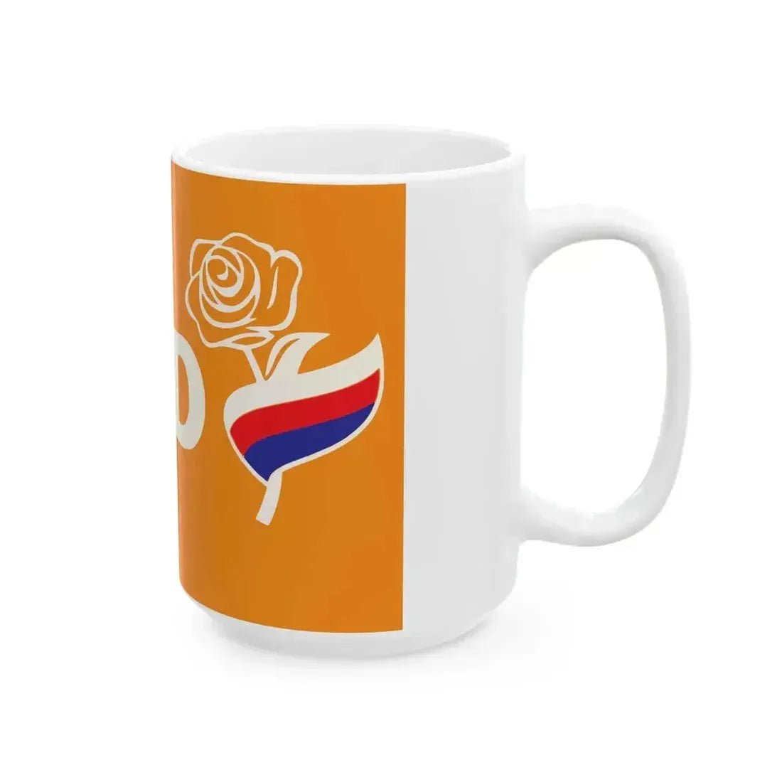 Czech Sovereignity of Social Democracy Flag (Czech Republic) White Coffee Mug - Go Mug Yourself