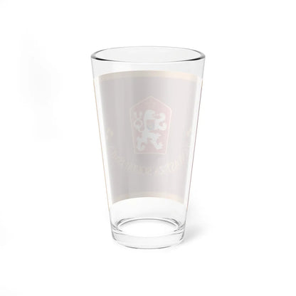 Czechoslovak Peoples Army Flag (Slovakia) Pint Glass 16oz - Go Mug Yourself