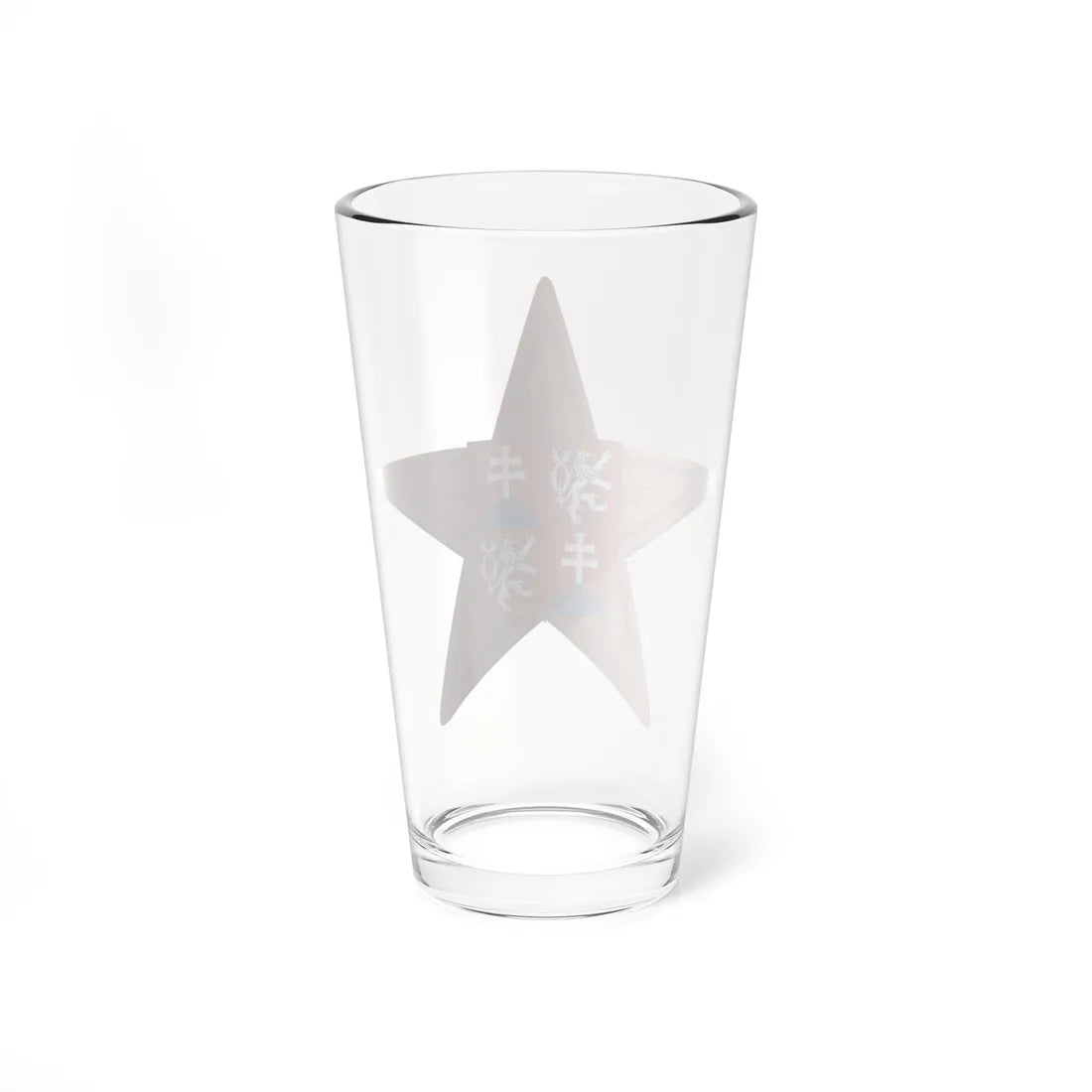 Czechoslovakia barnstar (Slovakia) (Coat of Arms) Pint Glass 16oz - Go Mug Yourself