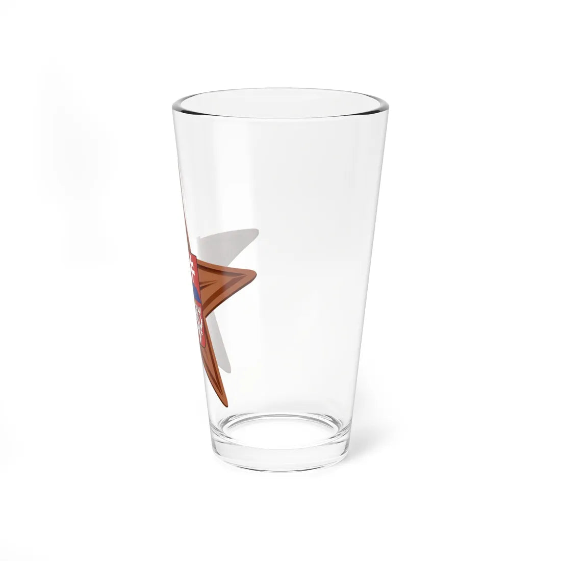 Czechoslovakia barnstar (Slovakia) (Coat of Arms) Pint Glass 16oz - Go Mug Yourself