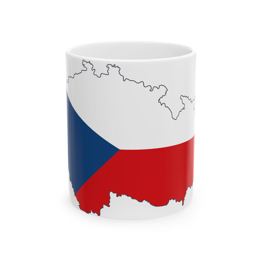 Czechy (Czech Republic) White Coffee Mug-11oz-Go Mug Yourself