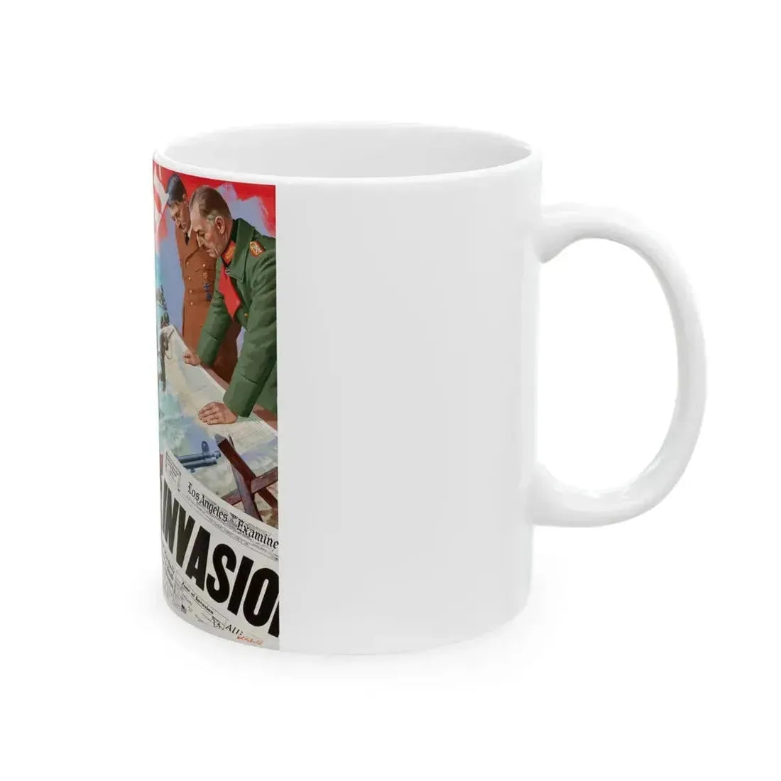 D-Day - White Coffee Mug - Go Mug Yourself