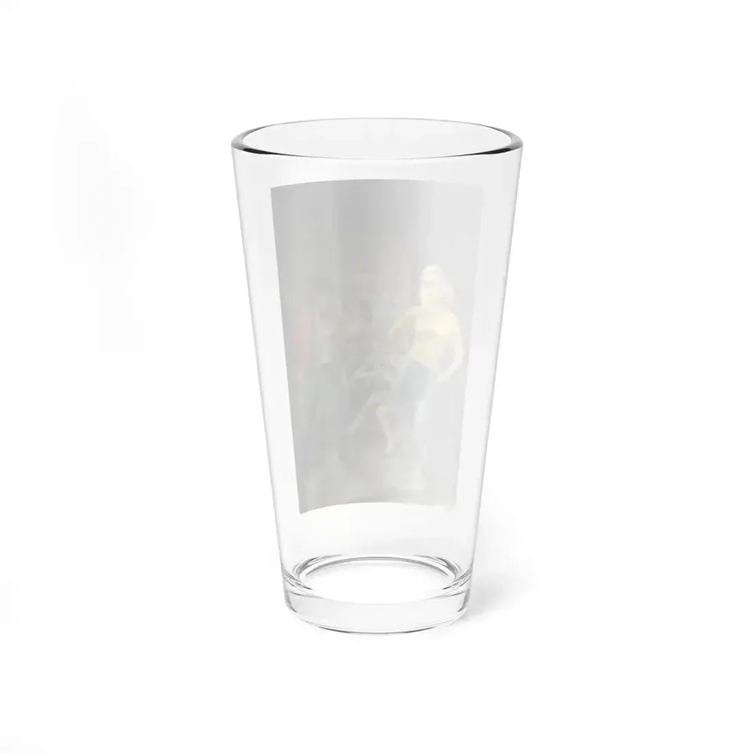 D for Delinquent, paperback book cover, 1958 - Pint Glass 16oz - Go Mug Yourself