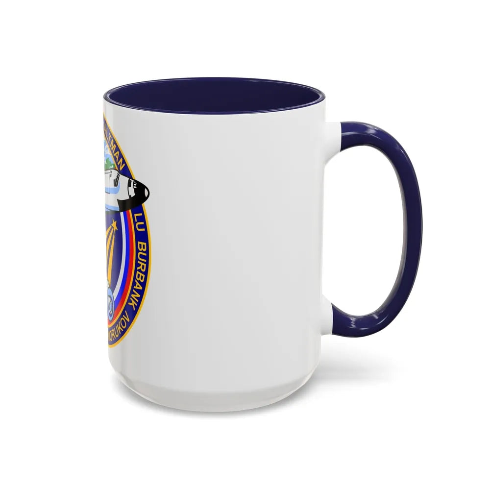 STS 106 (NASA) Accent Coffee Mug-Go Mug Yourself