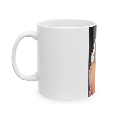 Linda Blair #107 (Vintage Female Icon) White Coffee Mug-Go Mug Yourself