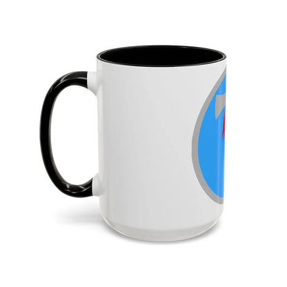 XIX Corps 1 (U.S. Army) Accent Coffee Mug-Go Mug Yourself