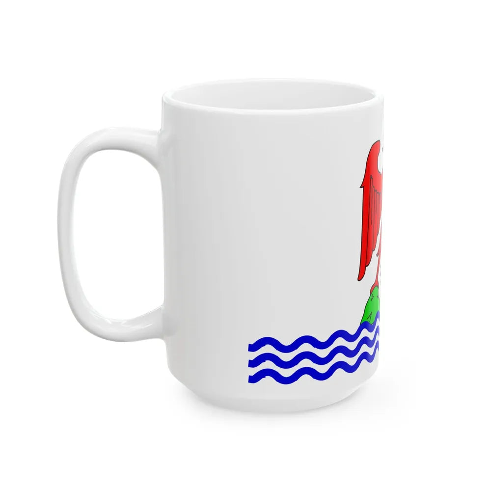 Flag of Alpes Maritimes France 2 - White Coffee Mug-Go Mug Yourself