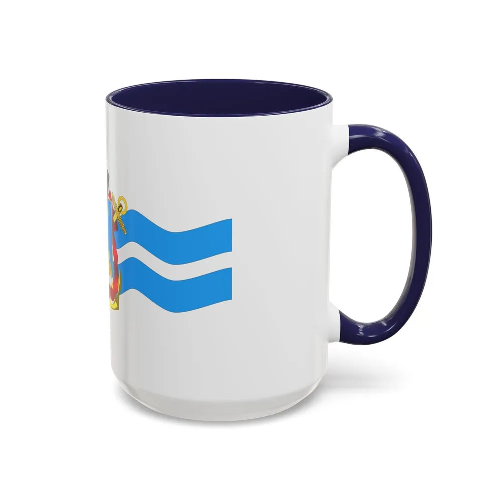 Flag of Mykolaiv Ukraine - Accent Coffee Mug-Go Mug Yourself