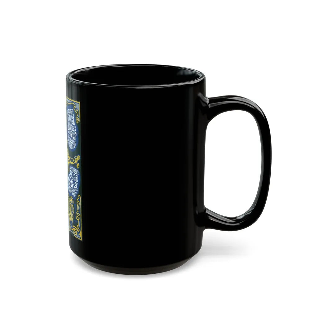 MC5 1967 (Music Poster) Black Coffee Mug-Go Mug Yourself