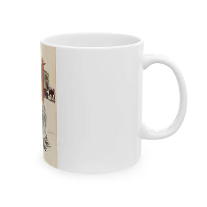 Esquire P26 Dec - White Coffee Mug-Go Mug Yourself