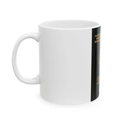 Macedonian Passport (Diplomatic) - White Coffee Mug-Go Mug Yourself