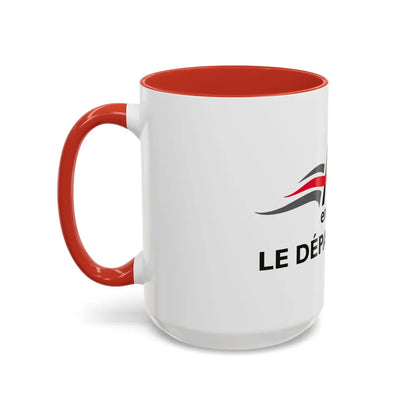 Flag of Aube France - Accent Coffee Mug-Go Mug Yourself