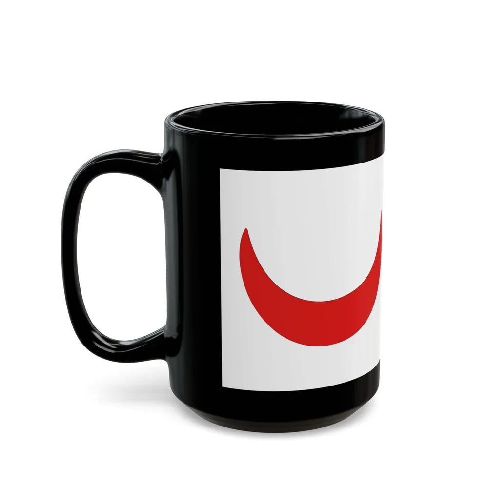 Flag of the kingdom of Tlemcen during 14th century - Black Coffee Mug-Go Mug Yourself