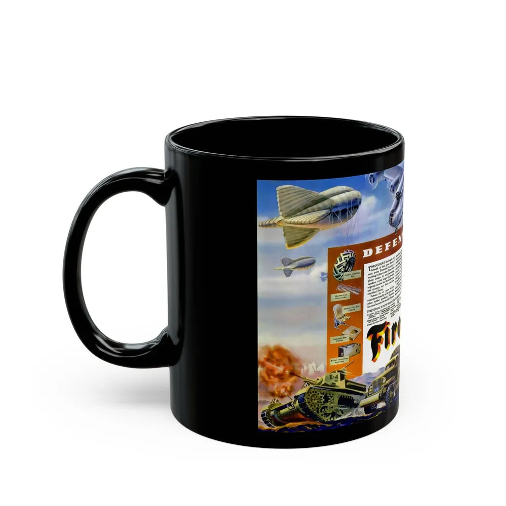 Firestone, 1941 - Black Coffee Mug-Go Mug Yourself