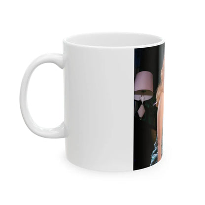 Julie Newmar #321 (Vintage Female Icon) White Coffee Mug-Go Mug Yourself