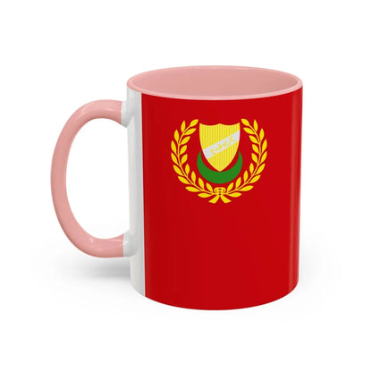 Flag of Kedah Malaysia - Accent Coffee Mug-Go Mug Yourself