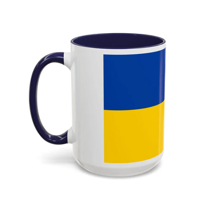 Flag of Chemnitz Germany - Accent Coffee Mug-Go Mug Yourself