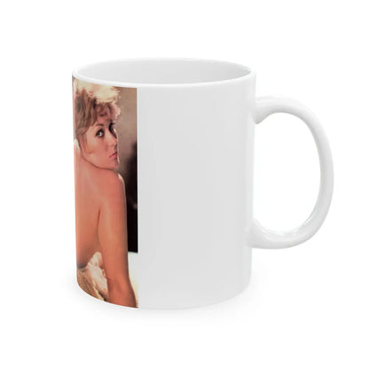 Kim Novak #253 (Vintage Female Icon) White Coffee Mug-Go Mug Yourself