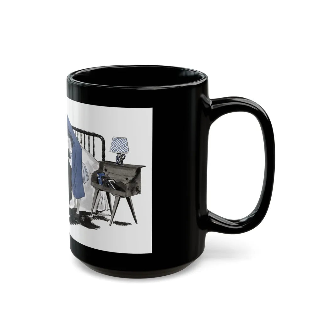 Divine Fire (2), The American Magazine, December 1936 - Black Coffee Mug-Go Mug Yourself