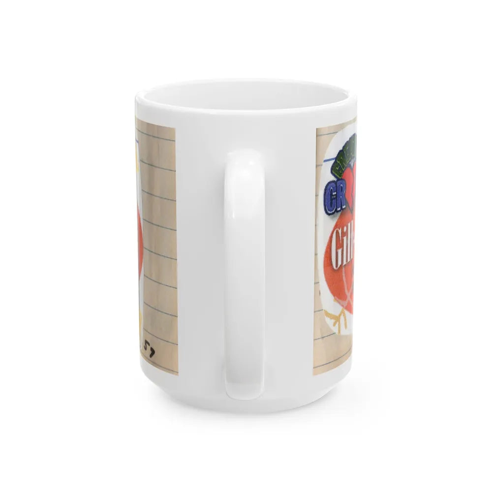 Lori Nelson #53 - Printed & Scanned (Vintage Female Icon) White Coffee Mug-Go Mug Yourself