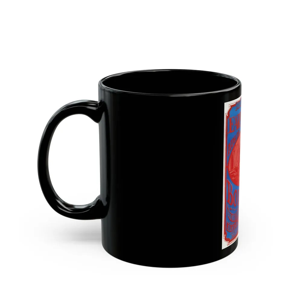 Bo Diddley Poster (Music Poster) Black Coffee Mug-Go Mug Yourself