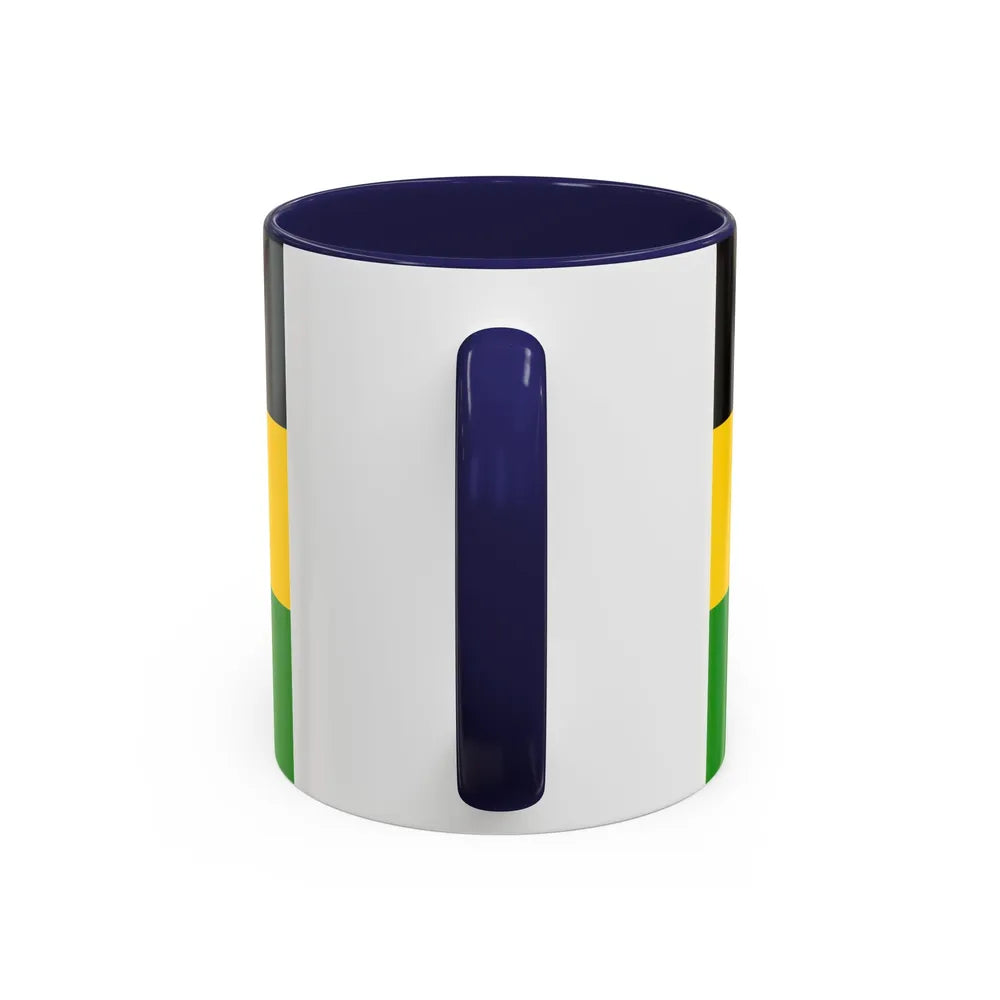 Flag of Coburg Germany - Accent Coffee Mug-Go Mug Yourself