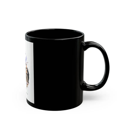 Esquire Illustration, January 1934 - Black Coffee Mug-Go Mug Yourself