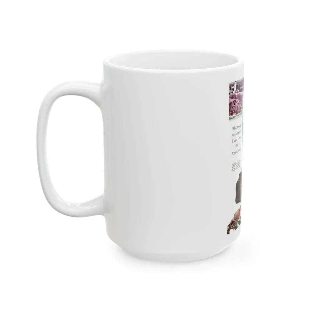 Escape, 1933 - White Coffee Mug-Go Mug Yourself