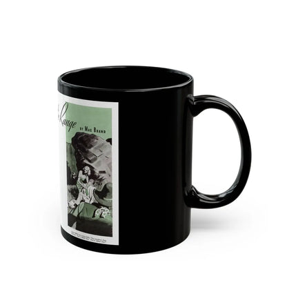 Dust Across The Range (1), The American Magazine, December 1937 - Black Coffee Mug-Go Mug Yourself