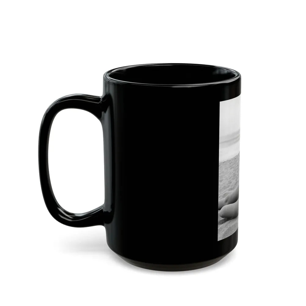 Eve Meyer #29 (Vintage Female Icon) Black Coffee Mug-Go Mug Yourself